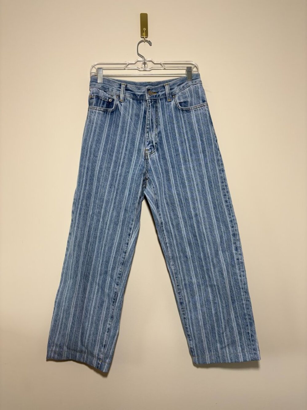 Carhartt WIP Rylan Pants – Striped Blue – Men’s 28 (26” inseam)